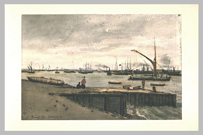 La jetée à Gravesend_0
