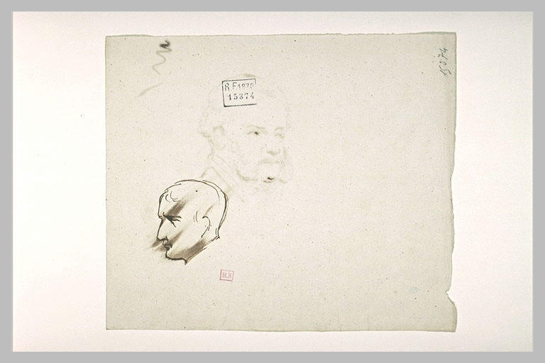 Tête d'homme, de profil vers la gauche : Napoléon (?)_0