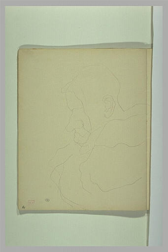 Portrait d'homme de profil_0