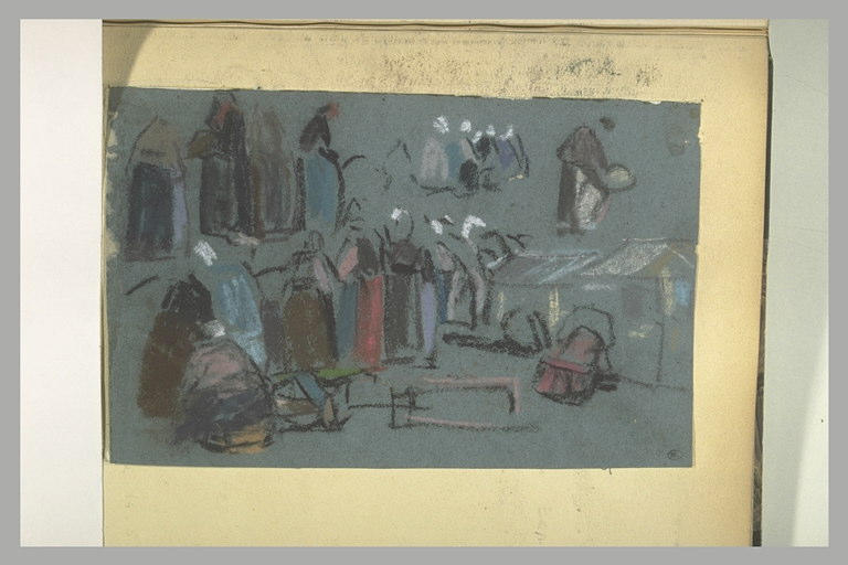 Paysannes au marché_0