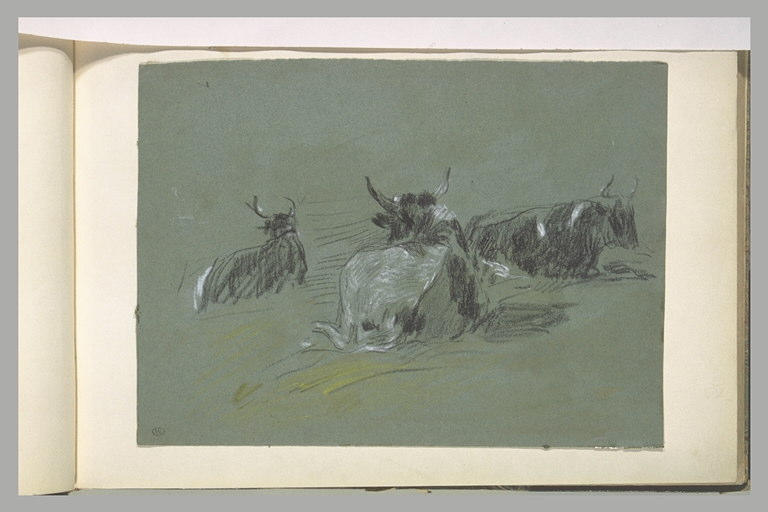 Trois vaches couchées_0
