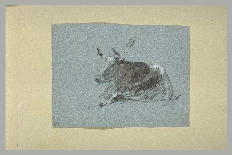Vache couchée_0