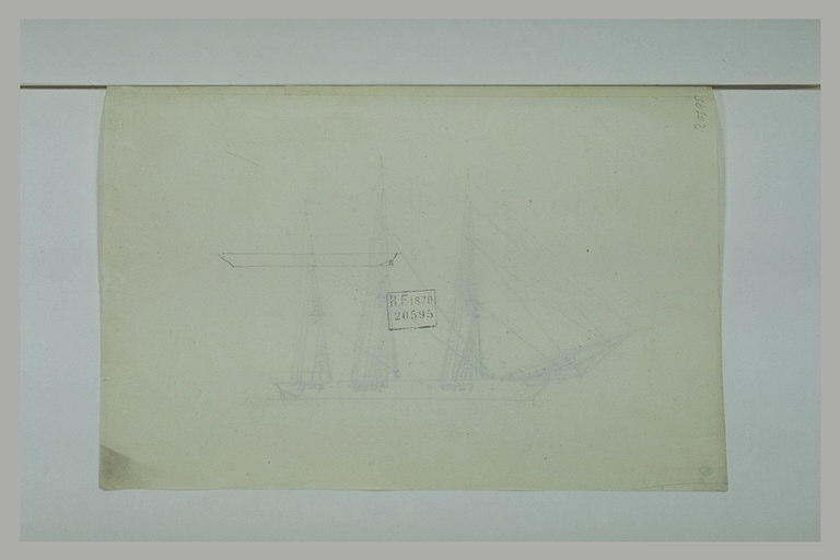 Silhouette de coque de navire_0