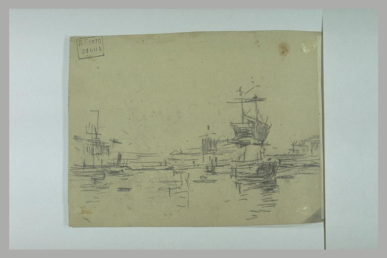 Voiliers dans un port_0