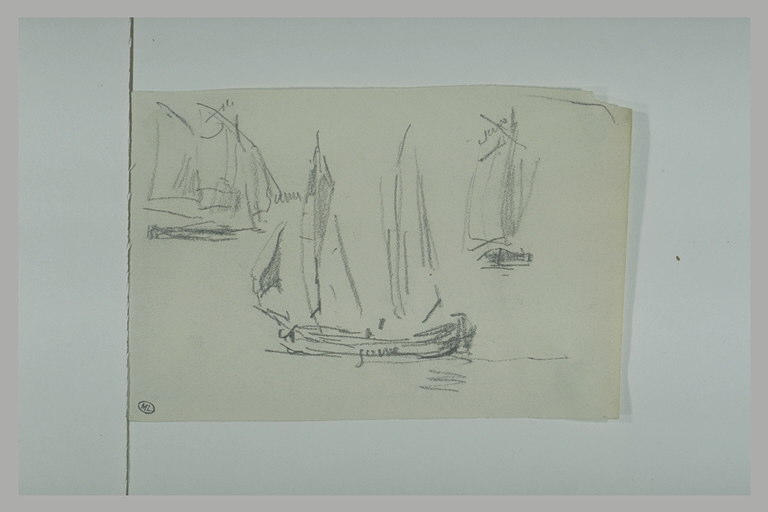 Trois études de voiliers_0