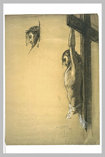 Etudes pour un Christ en croix_0