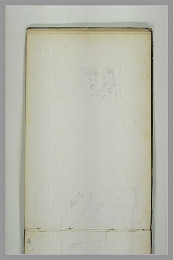 Paysage avec un château et composition avec un peintre_0