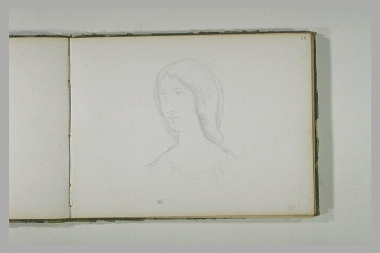 Portrait de jeune homme d'après un tableau des Offices_0