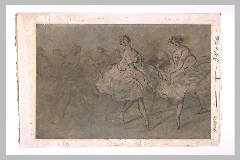 Le ballet : danseuses évoluant sur la scène_0