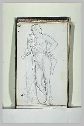 Statue d'homme nu, de face, d'après l'antique_0