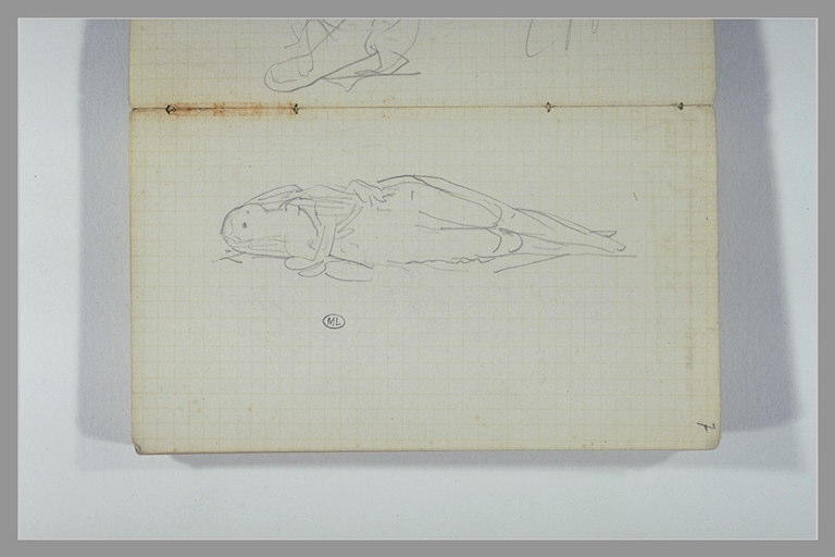 Une femme allongée sur le côté_0