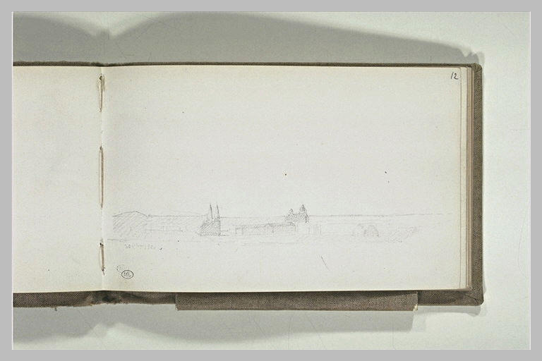 Vue d'une ville avec une cathédrale_0