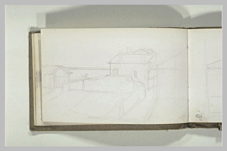 Vue d'une rue de village_0