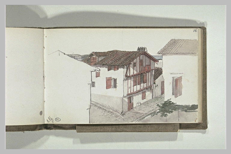 Ruelle dans un village basque_0
