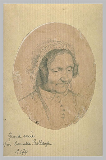 Portrait de Luce Eugénie Arnoul, grand-mère de l'artiste_0