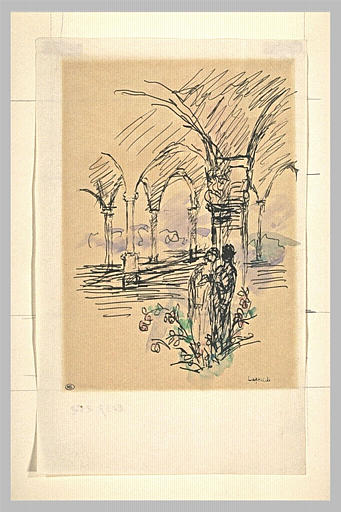Couple dans des ruines_0