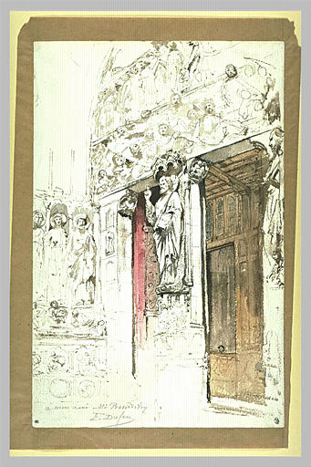 Le portail Sud de la cathédrale de Chartres_0