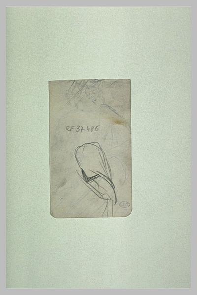 Croquis indéterminé ; droite ; Silhouette Jeanne Granier (autre titre)_0