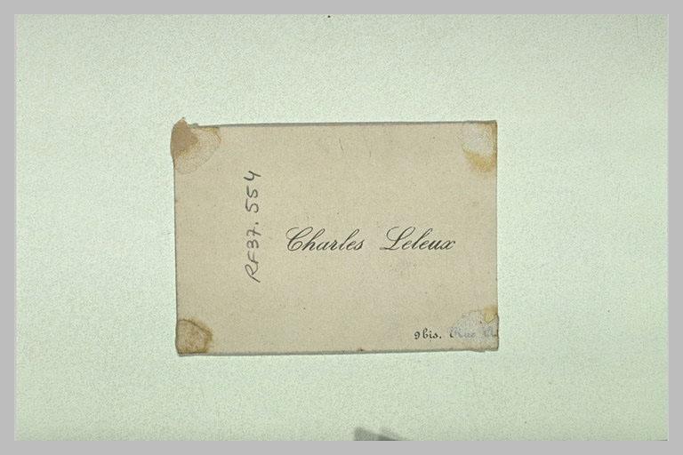Tête de femme, de profil à droite, avec un double menton ; Mme Delna de l'Opéra (titre inscrit)_1