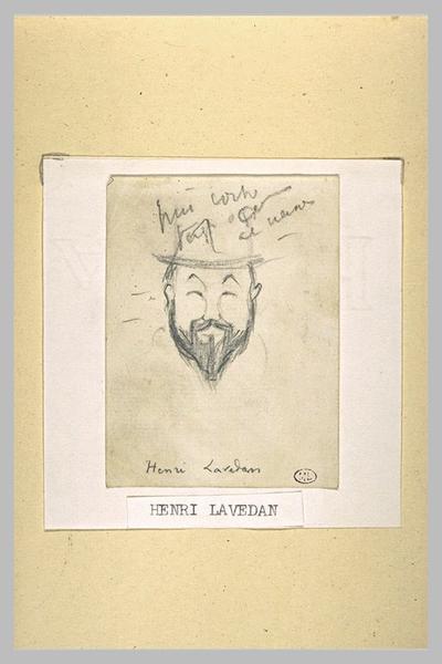 Caricature d'Henri Lavedan_0