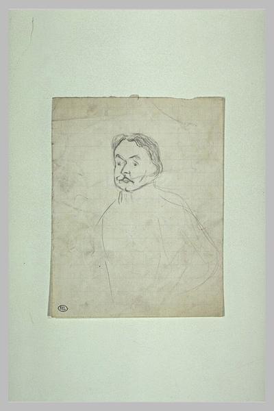 Femme vue à mi-corps, de trois quarts à gauche : Louise Breslau_0