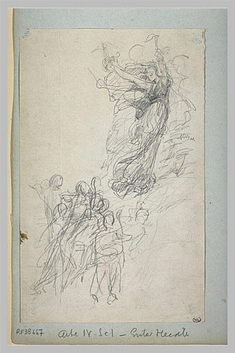 Projet d'illustration pour Macbeth : Hécate et les sorcières_0