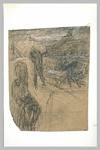 Projet d'illustration pour Macbeth : mort de Macbeth_0