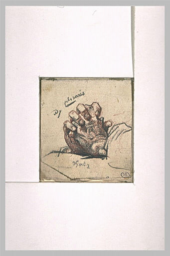Etude de mains jointes_0