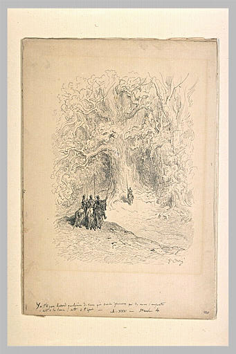 Roger, Aldigier et Richardet rencontrant Marphise_0