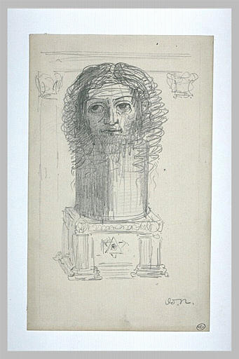 Tête coupée sur une colonne_0