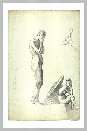 Cinq études de femmes nues_0