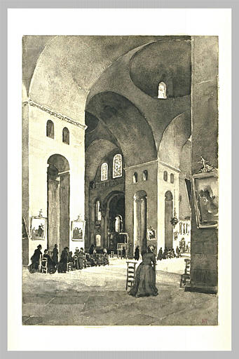 Périgueux : intérieur de la cathédrale Saint-Front_0