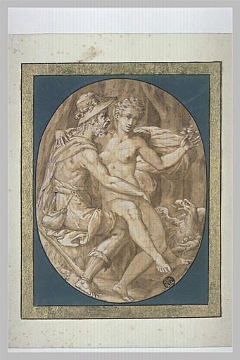 Jupiter déguisé en berger séduisant une mortelle_0