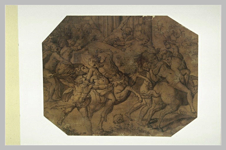 Le combat des Lapithes et des centaures_0