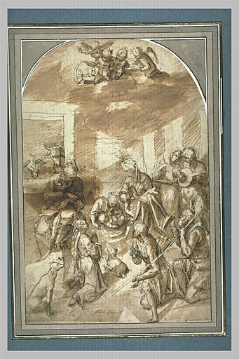 L'Adoration des bergers et des anges_0