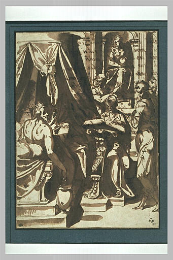 Scène de l'Histoire d'Alexandre (?)_0