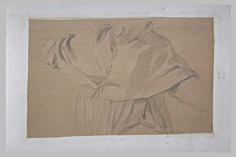 Buste d'une figure ouvrant les bras : saint Charles Borromée_0