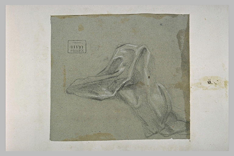 Etude d'une draperie_0