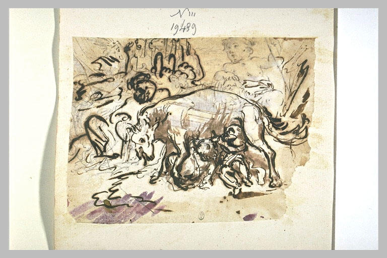 La Louve allaitant Romulus et Remus_0