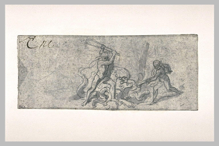 Hercule achevant l'Hydre de Lerne_0