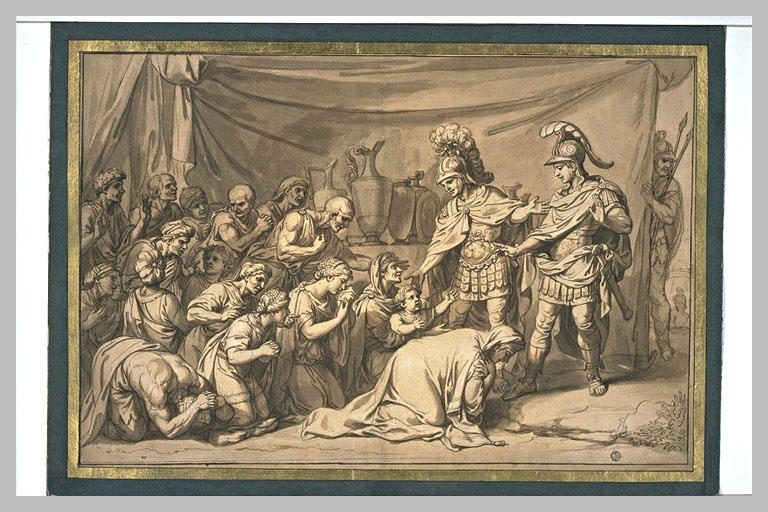 Les Reines de Perses, aux pieds d'Alexandre ou La Tente de Darius_0