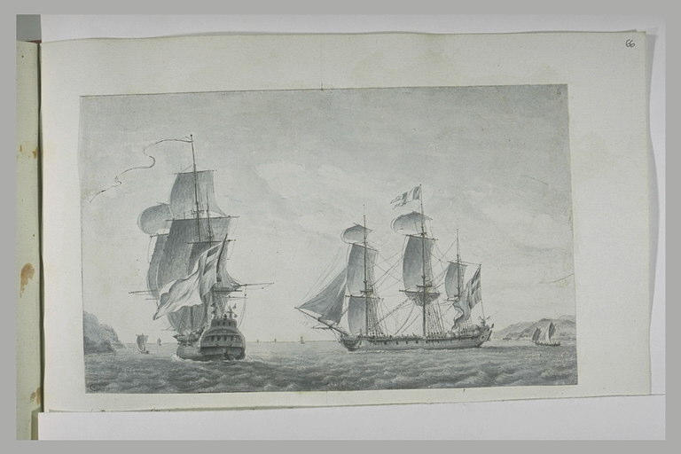 La Recherche et l'Espérance partant à la recherche de Mr de la Pérousse_0