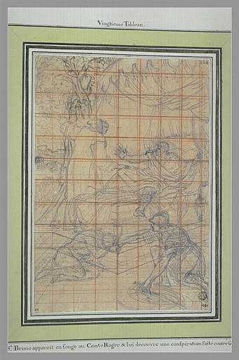 Saint Bruno apparaît en songe au comte Roger_0