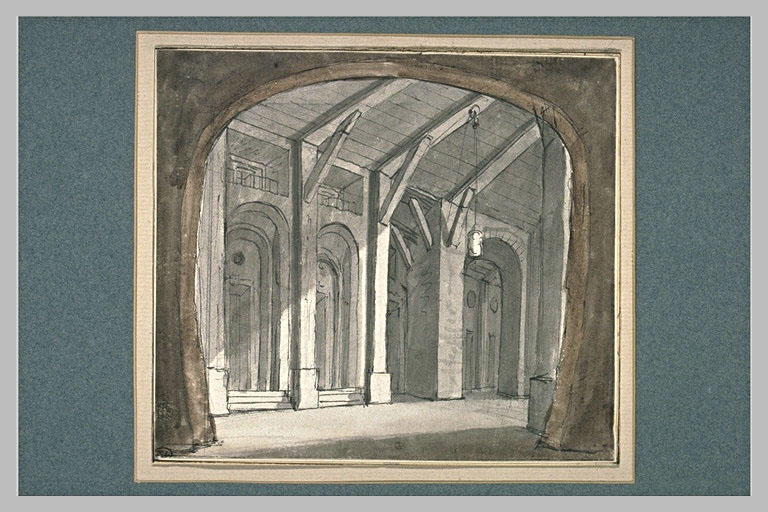 Intérieur d'une galerie_0