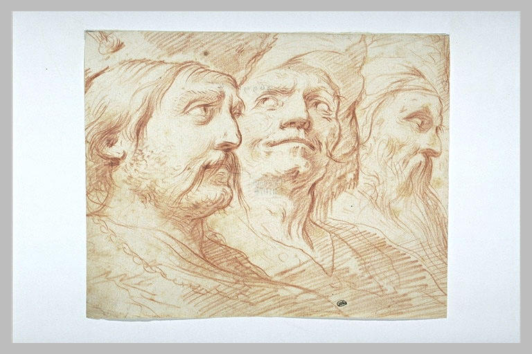Trois têtes d'hommes_0
