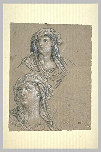 Deux têtes de femme_0