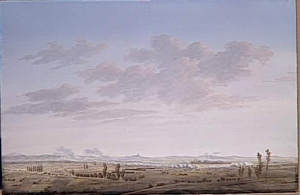 Vue des hauteurs entre Castiglione et Cavriana et de la plaine en avant ; Bataille de Castiglione, vue du Champ de bataille entre les hauteurs de Castiglione et de Cavriana, et de la plaine en avant - 5 août 1796 (autre titre)_0