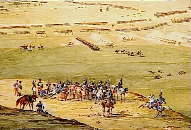 Siège de la ville de Ratisbonne, le 23 avril 1809 ; Vue perspective de la ville de Ratisbonne prise d'assaut, 23 avril 1809 (autre titre)_1