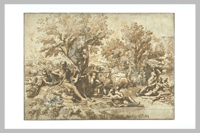 Apollon amoureux de Daphné_0