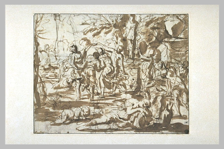 Bacchanale ou Danse pastorale devant un terme_0
